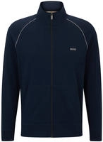 BOSS Sweatjacke "Mix&Match Jacket Z" mit Kontrastnaht am &Auml;rmel