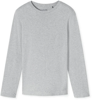 Schiesser Shirt langarm Mix+Relax (182180) grau-meliert