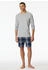 Schiesser Shirt langarm Mix+Relax (182180) grau-meliert