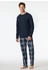 Schiesser Shirt langarm Mix+Relax (182180) nachtblau