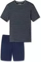 Schiesser Shorty "Casual Essentials" 2 tlg. mit Streifen