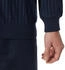 Schiesser Schlafanzug lang Bündchen Streifen dunkelblau Comfort Essentials (182196)