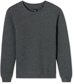 Schiesser Sweatshirt dunkelgrau gemustert - Mix+Relax (182041)