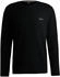 Hugo Boss Pyjama-Shirt aus Baumwoll-Mix mit Waffelstruktur Waffle LS-Shirt (50535870) schwarz