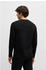 Hugo Boss Pyjama-Shirt aus Baumwoll-Mix mit Waffelstruktur Waffle LS-Shirt (50535870) schwarz