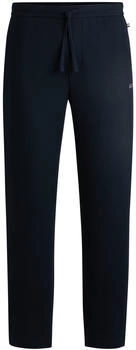 Hugo Boss Pyjama-Hose aus Baumwoll-Mix mit Waffelstruktur und Logo-Stickerei Waffle Pants (50535877) dunkelblau Hugo Boss Pyjama-Hose aus Baumwoll-Mix mit Waffelstruktur und Logo-Stickerei Waffle Pants (50535877) dunkelblau