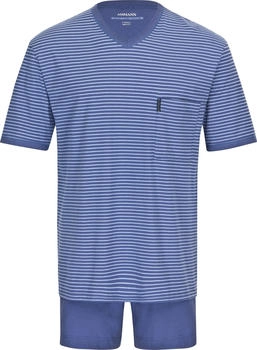 Ammann Pyjama Kurz (9246) blau