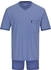 Ammann Pyjama Kurz (9246) blau