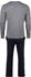 Marc O'Polo Lounge-Set grey melange/dark navy (10218118_Q545)