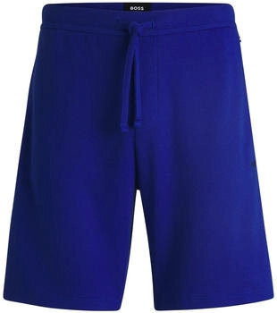 Hugo Boss Pyjama-Shorts mit Waffelstruktur und Logo-Stickerei - Style Waffle Shorts 50535884 Blau