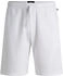 Hugo Boss Pyjama-Shorts mit Waffelstruktur und Logo-Stickerei - Style Waffle Shorts 50535884 Weiß