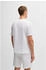 Hugo Boss Pyjama-Shirt mit Waffelstruktur und Logo-Stickerei - Style Waffle T-Shirt 50535891 Weiß