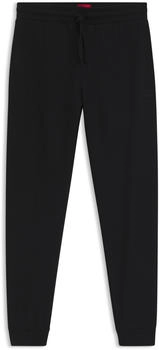 HUGO Pyjama-Hose aus Baumwoll-Mix mit Logo-Stickerei - Style Austin Pants 50532012 Schwarz