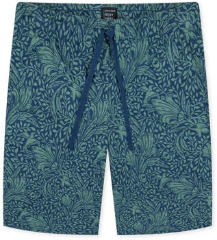 Schiesser Hose kurz khaki gemustert - Mix+Relax (182186-701)