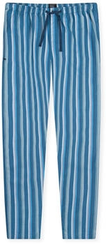 Schiesser Hose lang Webware aquarium gestreift - Mix+Relax (182192-813)