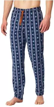 Schiesser Hose lang Karos graphit bedruckt Mix+Relax (182185-801)