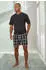 H.I.S Jeans Shorty mit Rundhalsauschnitt (HI50459001000001) grau/grün