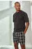 H.I.S Jeans Shorty mit Rundhalsauschnitt (HI50459001000001) grau/grün