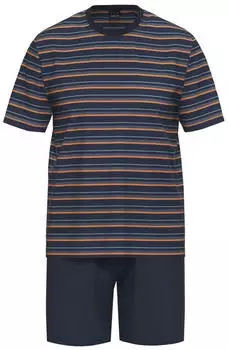 Ammann Pyjama Kurz (9246) dunkelblau