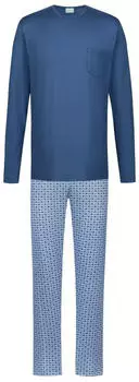 Mey Night Pyjama Portimo (2240078) hague blue