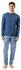 Mey Night Pyjama Portimo (2240078) hague blue