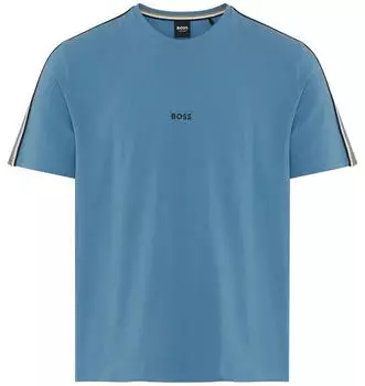 Hugo Boss Pyjama-Shirt Unique T-Shirt (63538852) light/pastel blue 458