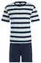 H.I.S Jeans Shorty mit Rundhalsauschnitt (HI50293001000004) blau/grau