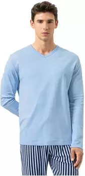 Mey T-Shirt Serie Solid Night (30125) hellblau