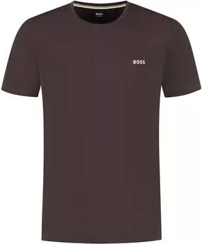Hugo Boss Mix&Match T-Shirt mit Logostickerei (50515312) dark brown 207
