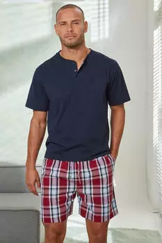 H.I.S Jeans T-Shirt in Collage Look (452214) blau