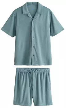 Next Fashion Pyjama Normale Passform (W9518502) türkis