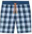 Schiesser Bermuda Webware pacific blue kariert Mix+Relax (183541-838)