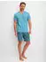 Calida Shorty Relax Streamline Schlafanzug (46186) retro blue