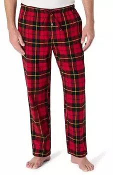 Amazon Essentials Flanell-Pyjamahose (MAE90005FL18) kirschrot schwarz karomuster