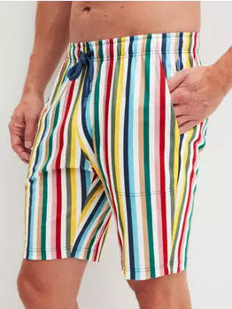 Calida Prints kurze Schlafhose (27188) cream gold