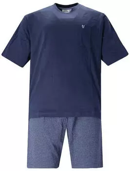 Hajo Short Pyjama (50056-609) navy