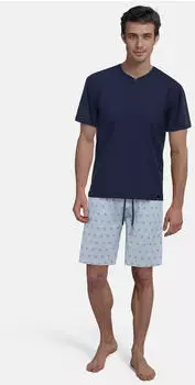 Bugatti Shorty Florenz Poplin (56119) blau