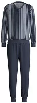 Calida Cotton Spezial Pyjama (47542) saphir blue