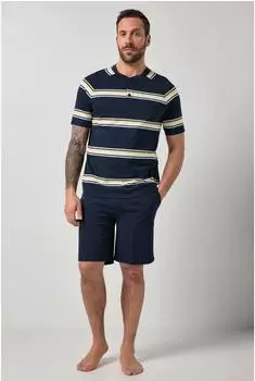 JP 1880 Pajama Bauchfit (844116) navy/weiß