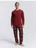 Tom Tailor Pyjama Set mit Karomuster rot