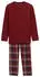 Tom Tailor Pyjama Set mit Karomuster rot