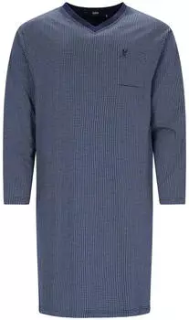 Hajo Premium Cotton Schlafanzug marine