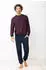 Hajo Training Suit Homewear Set Soft Sweat Sweater (12899609) weinrot