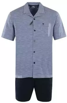 Hajo Shorty 53376 621 Kurzarm Klima Komfort hellblau