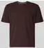 Hugo Boss Waffle T-Shirt Pyjamaoberteil (50535891) mittelbraun