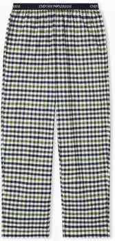 Emporio Armani Yarn Dyed Woven Pants Pyjamahose (EM001410) grey/blue check