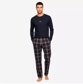 Hugo Boss Holiday Long Set Pyjama Set (50550777) marine