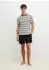 Marc O'Polo Shorty Mix N Match Cotton schwarz/weiß