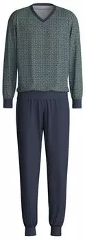 Calida Cotton Spezial Pyjama (47542) dark glen