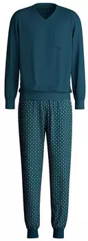 Calida Bündchen-Pyjama (47687) deep petrol